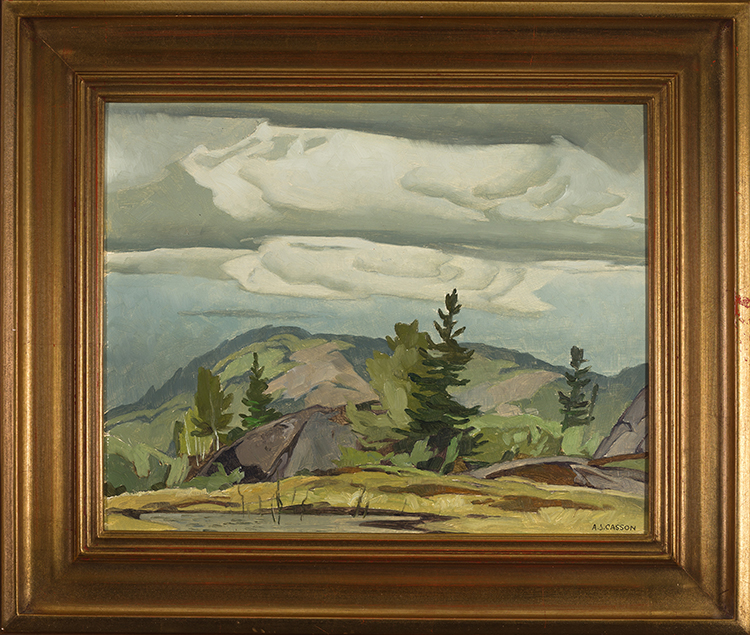 At Espanola by Alfred Joseph (A.J.) Casson