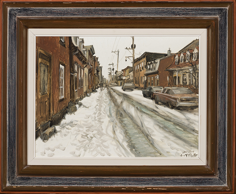 Rue Bagot, Québec by John Geoffrey Caruthers Little