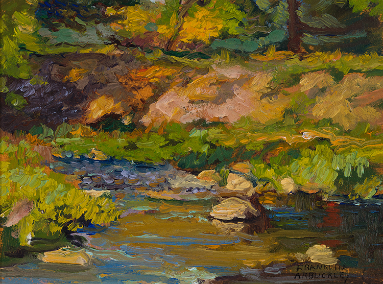A Quiet Summer Stream by George Franklin Arbuckle