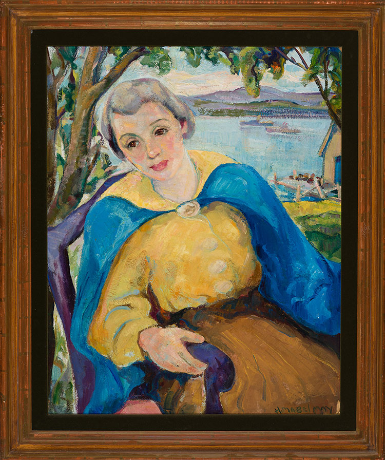 Woman in Yellow by Henrietta Mabel May