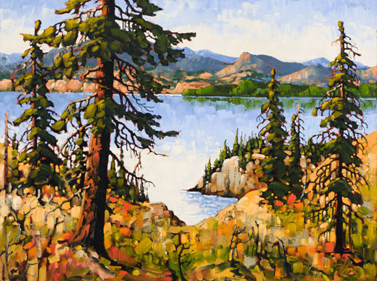 Okanagan Vista, Near Naramata par Rod Charlesworth