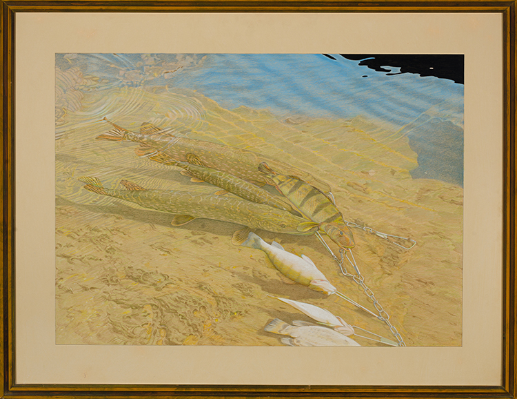 Pike & Perch at Old Pinawa by Luther Pokrant