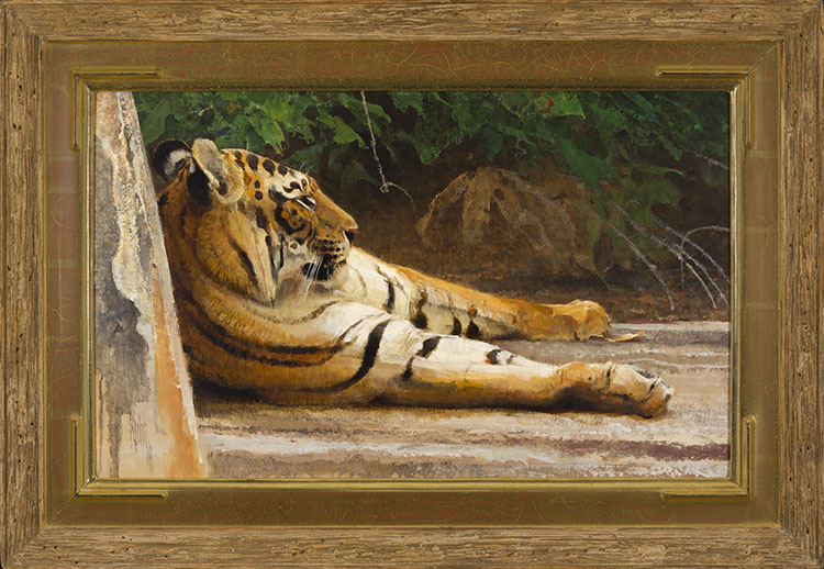 Long Thoughts, Bengal Tiger par Robert Frederick Kuhn