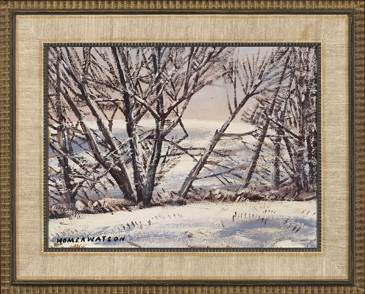 Winter Landscape par Homer Ransford Watson