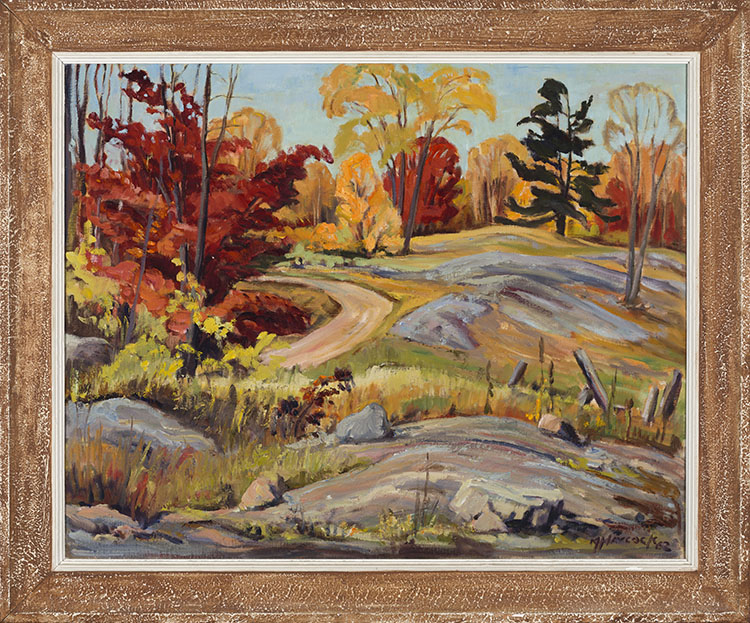 Autumn Landscape by Dr. Maurice Hall Haycock