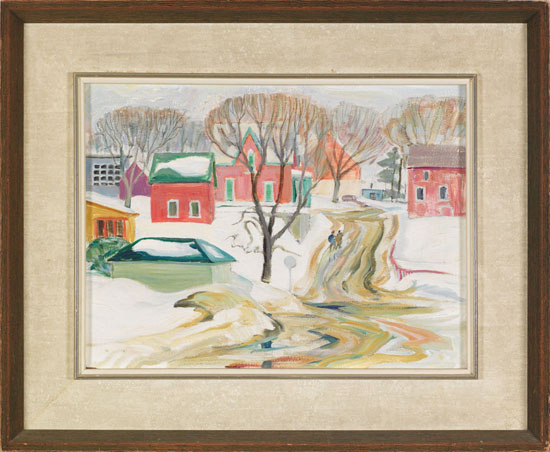 Winter Neighbourhood by Doris Jean McCarthy