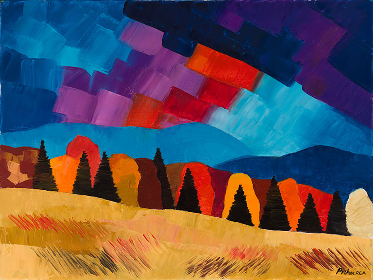 Paysage d'automne par Claude Picher