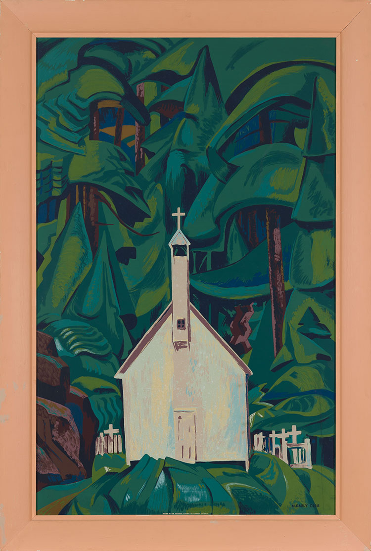 Church at Yuquot Village (Indian Church) par Emily Carr