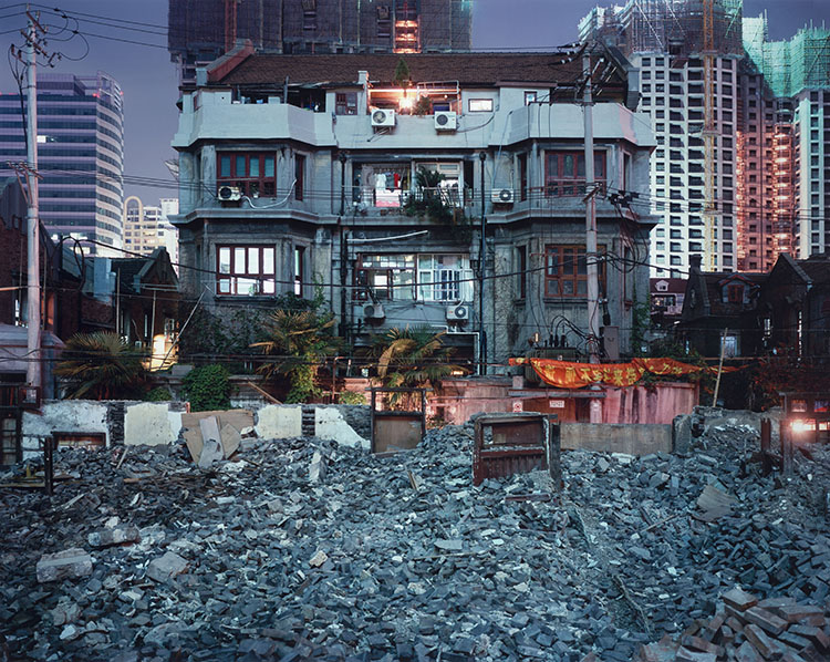 Neighbourhood Demolition #41, Lane 590, Weihai Lu by Greg Girard