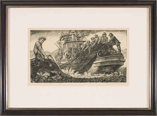 BC Purse Seiners by Paul Alexander Goranson