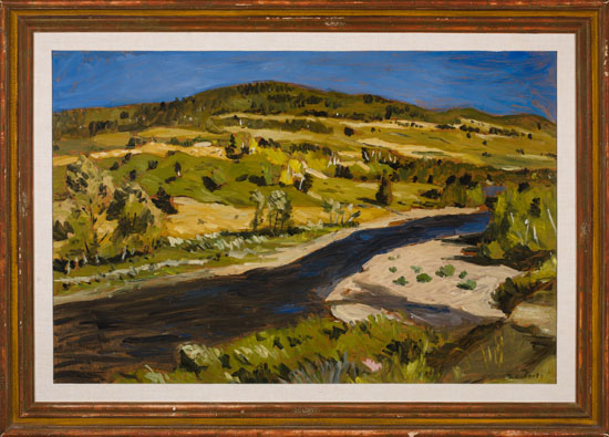 The Gouffre River, Baie St. Paul, Quebec par William Goodridge Roberts