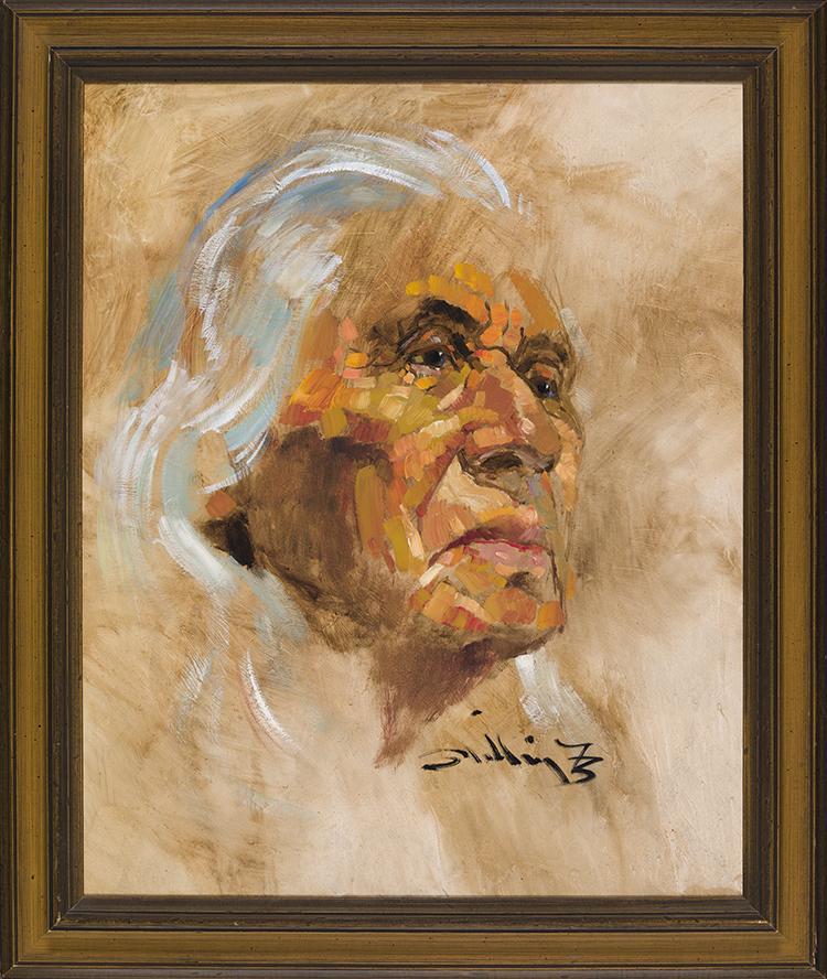 Chief Dan George par Arthur Shilling