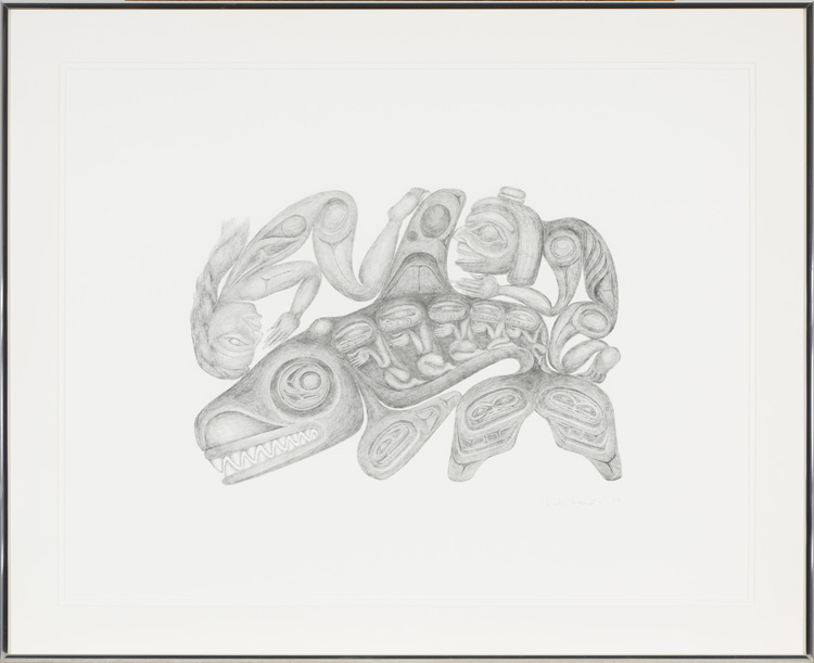 Haida Myths, Bill Reid: A Limited Edition Portfolio Reproduced from Five Bill Reid Pencil Drawings by William Ronald (Bill) Reid