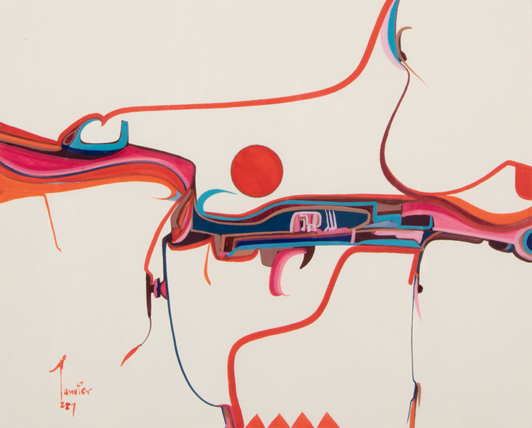Abstract by Alex Simeon Janvier