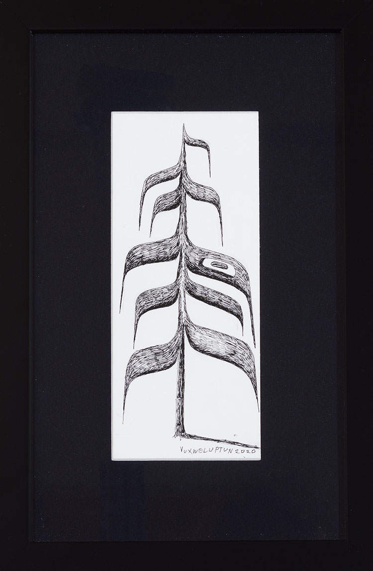 Untitled (Tree) by Lawrence Paul Yuxweluptun