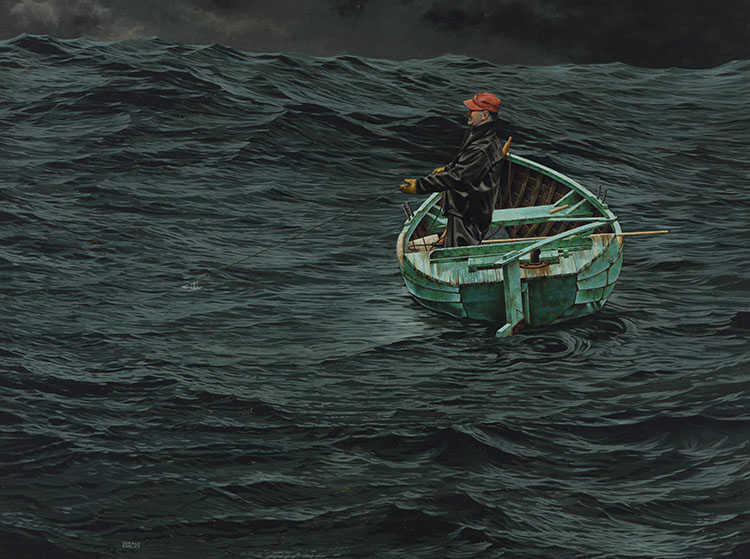 The Inshore Fisherman by Donald Houston Curley