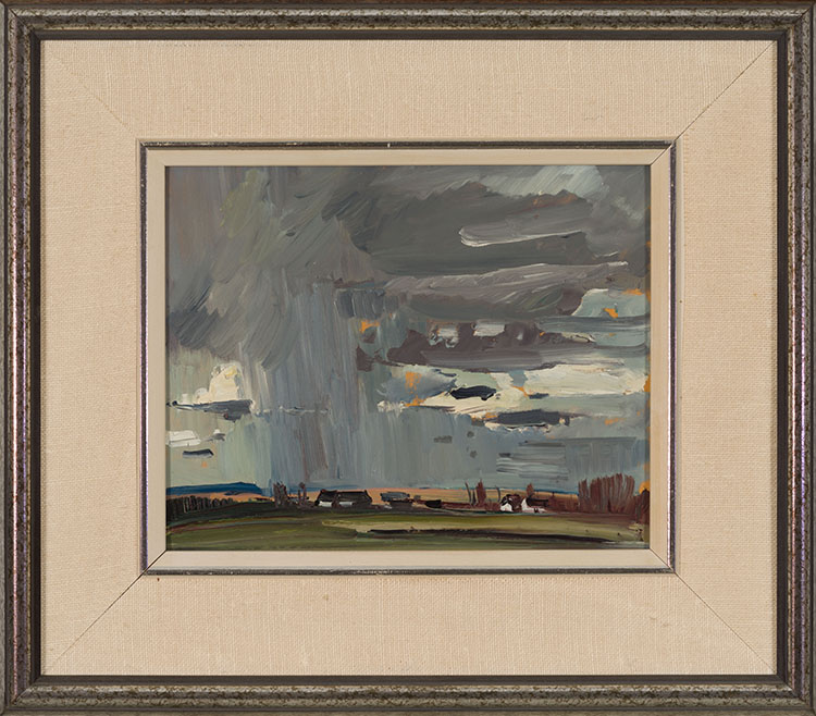 Sky Study - Near St. Cyril - P.Q. Eastern Townships by Lorne Holland Bouchard