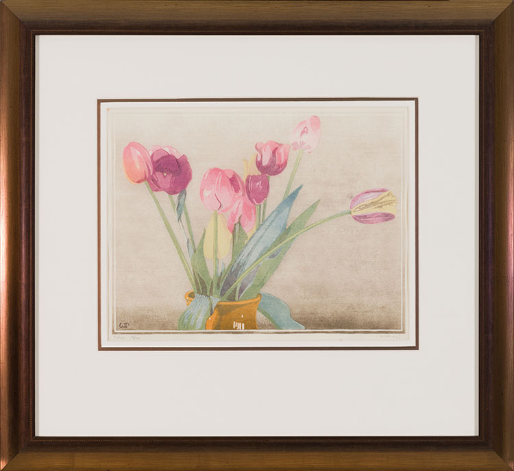 Tulips par Walter Joseph (W.J.) Phillips