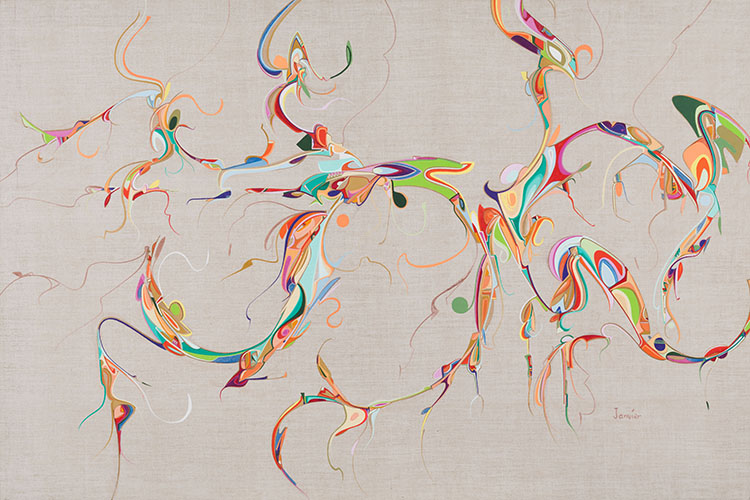 Canuck Gift Horse by Alex Simeon Janvier