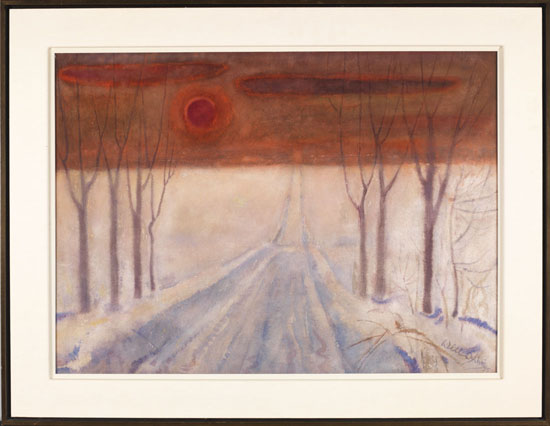 Sunrise in Winter par William Abernethy Ogilvie