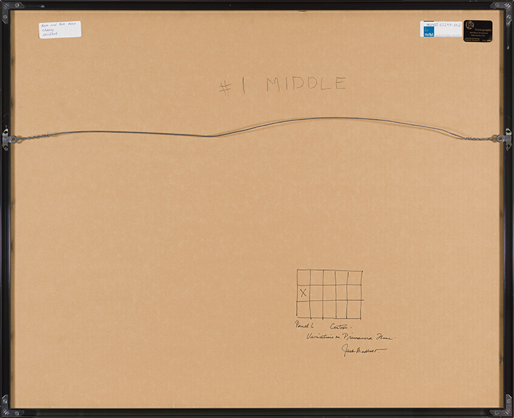 Contexts: Variations on Primavera Theme (Panel 6) par Jack Leonard Shadbolt