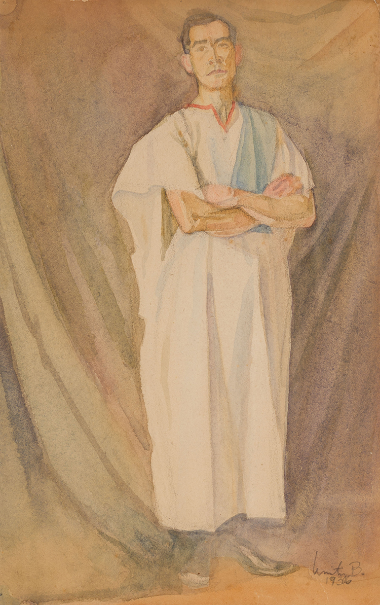 Study for Drapery (Eugene Bond) by Unity Bainbridge