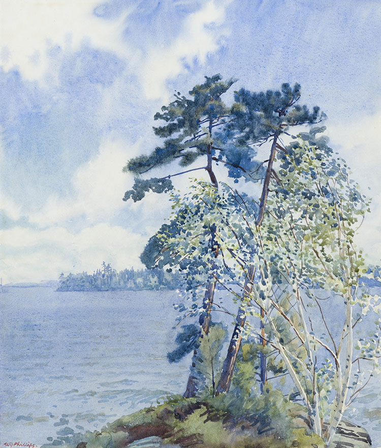 Lake Muskoka par Walter Joseph (W.J.) Phillips