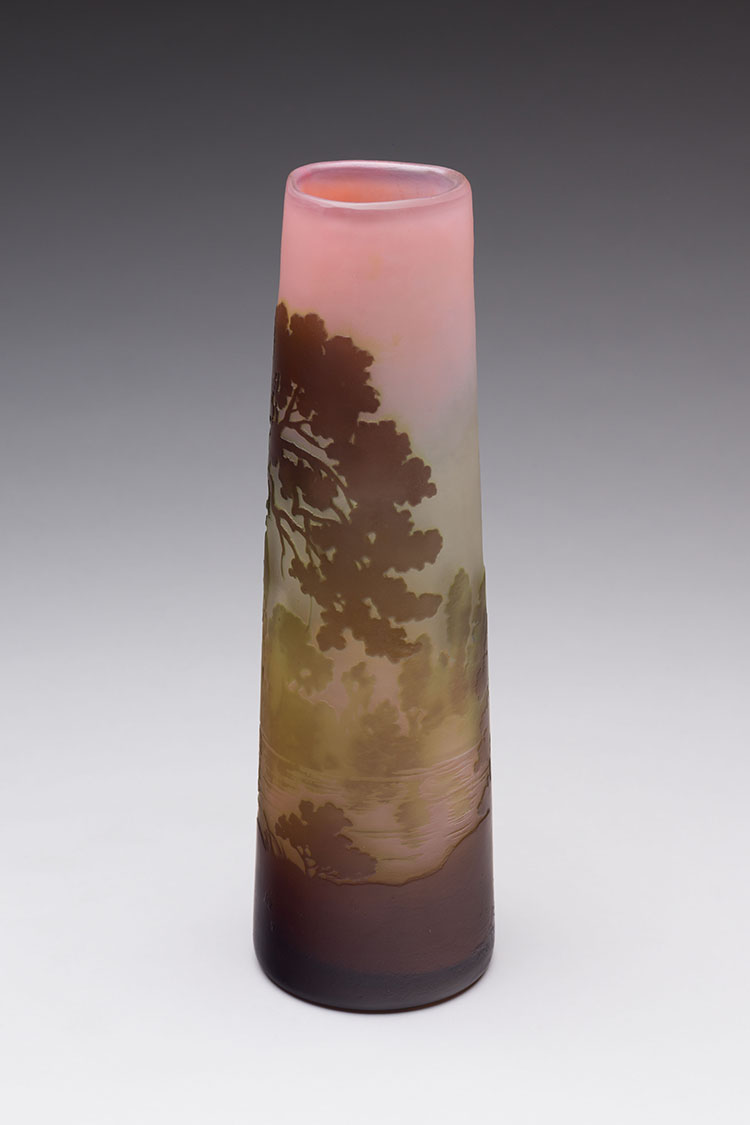 Cameo vase by Emile Gallé