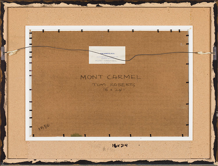 Mont Carmel par Tom (Thomas) Keith Roberts