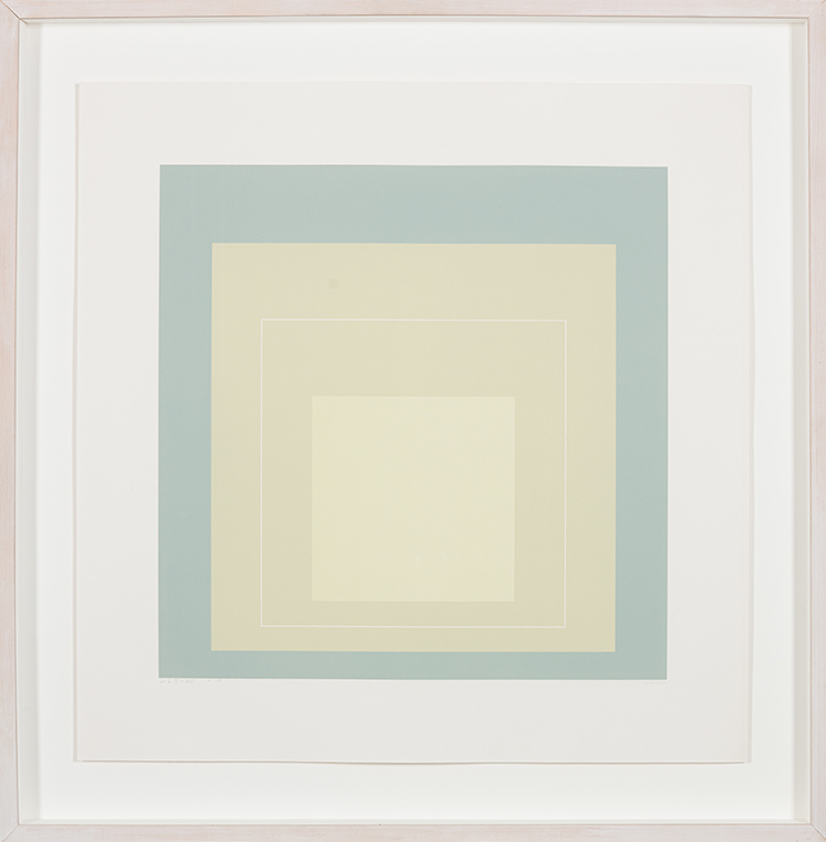 White Line Square VII par Josef Albers