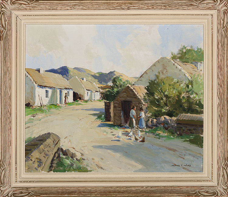 At Doochary, Donegal par Maurice Canning Wilks