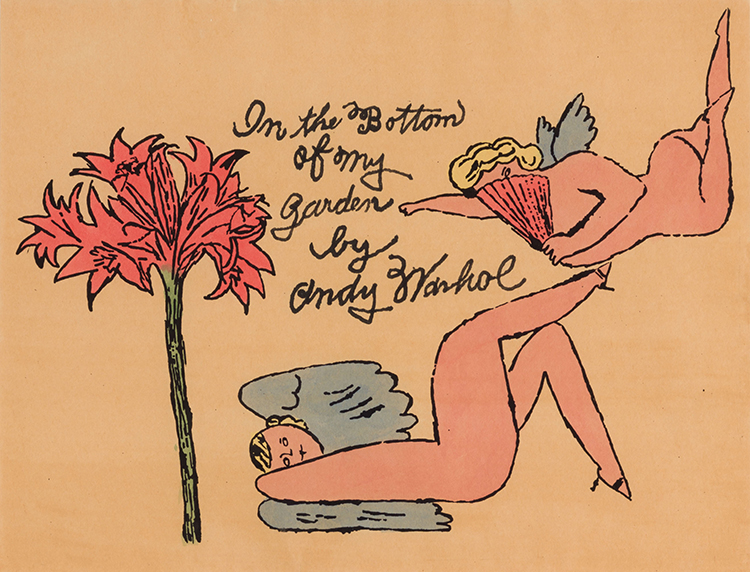 Cover, from In the Bottom of My Garden (IV.86A - 105A) by Andy Warhol