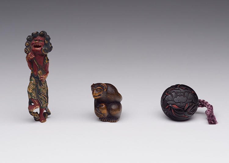 Three Japanese Netsuke, 19th Century par  Japanese Art