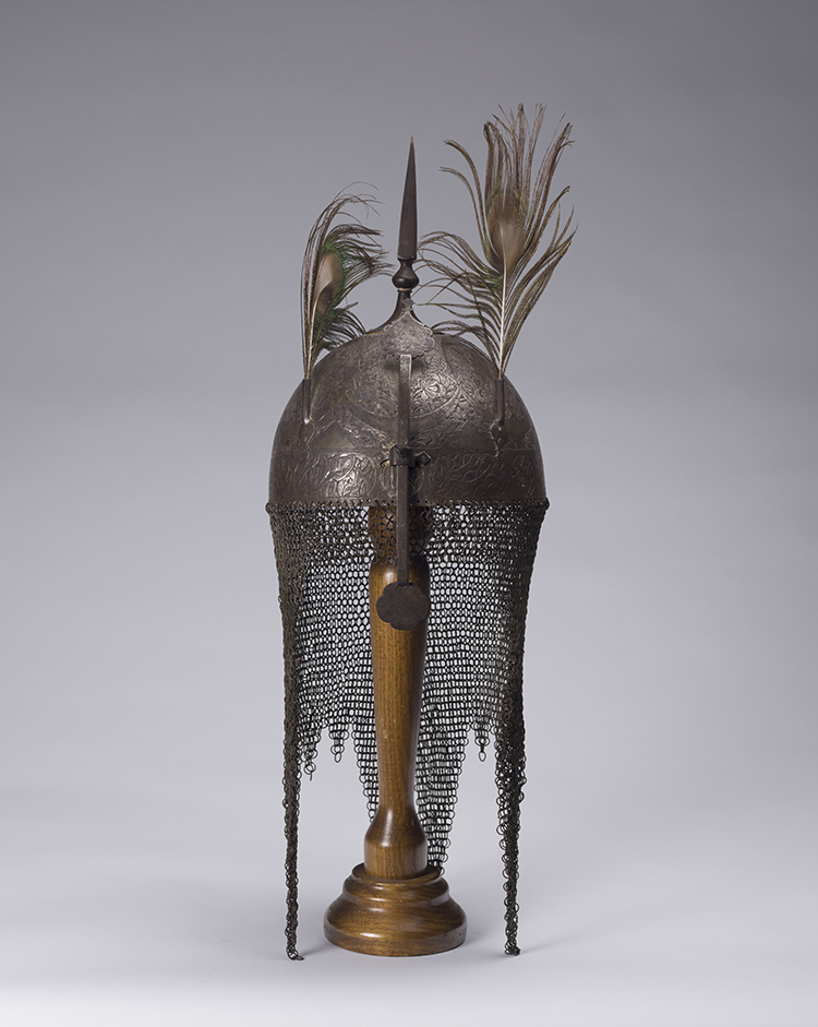 Indo-Persian Steel Kulah Khud Helmet, Late 18th/19th Century par Indian Art
