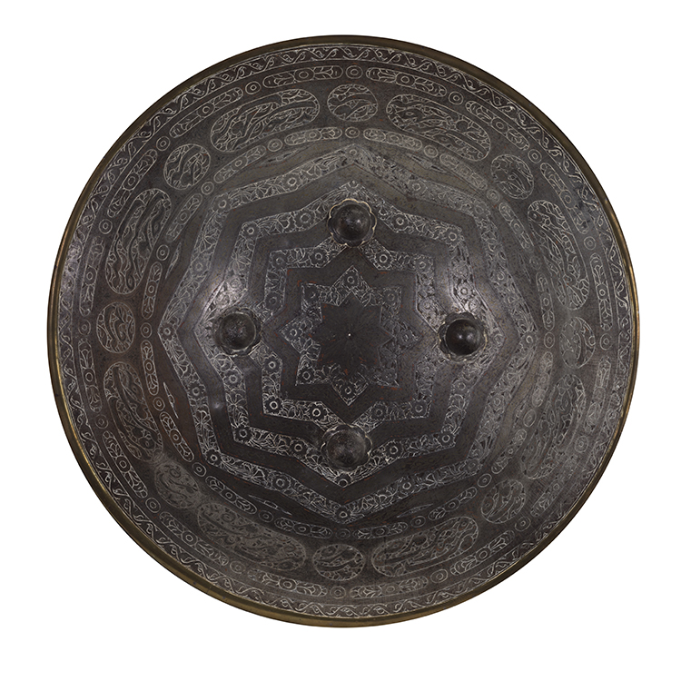 Indo-Persian Steel Dahl Shield, Late 18th/19th Century par Indian Art