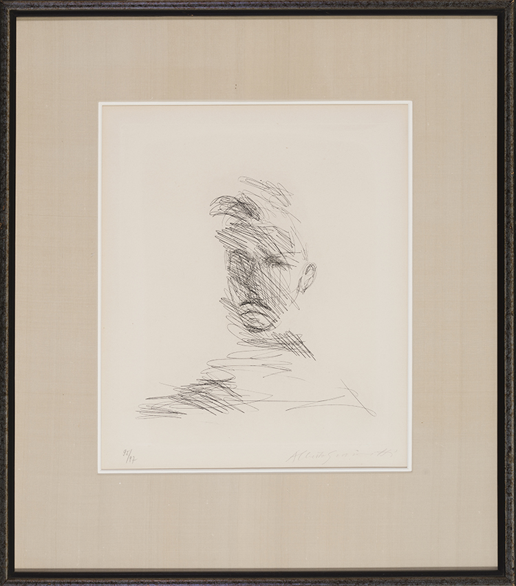 Rimbaud vu par les peintres par Alberto Giacometti