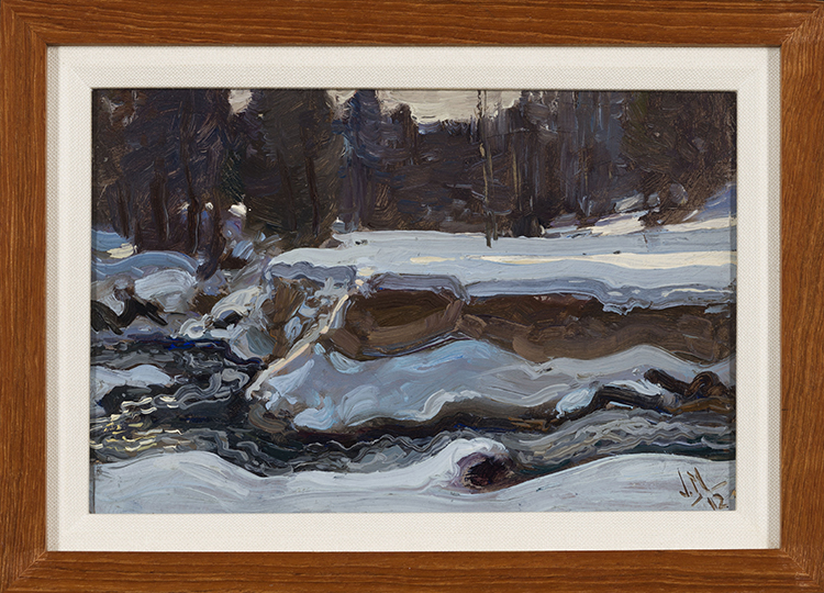 Stream in Winter par James Edward Hervey (J.E.H.) MacDonald