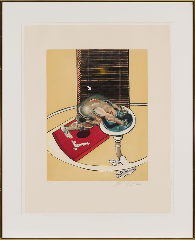 Figure at a Washbasin by Francis Bacon