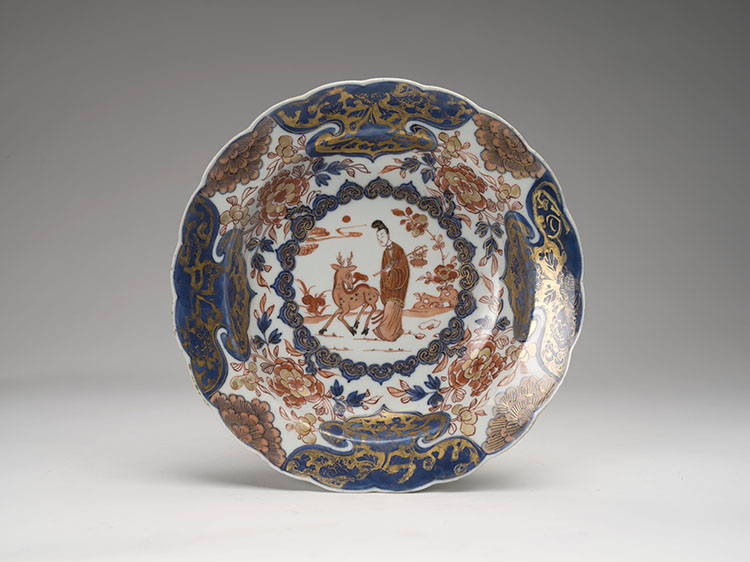 A Chinese Export Imari 'Magu and Deer' Bowl, Early 18th Century by  Chinese Art