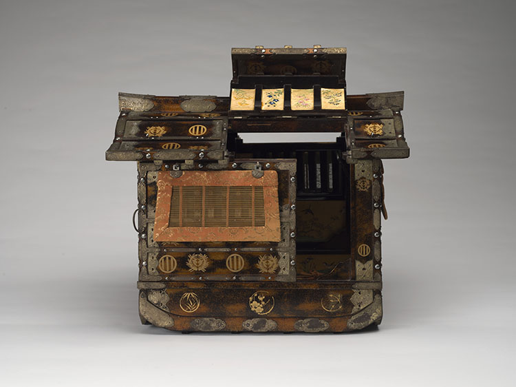 A Japanese Lacquer Model of a Palanquin, Meiji Period, 19th Century by  Japanese Art