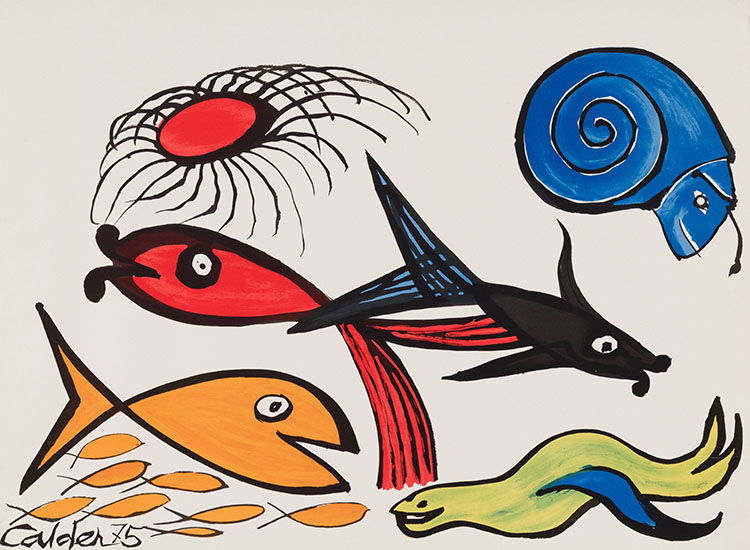 Seal (From our Unfinished Revolution) par Alexander Calder