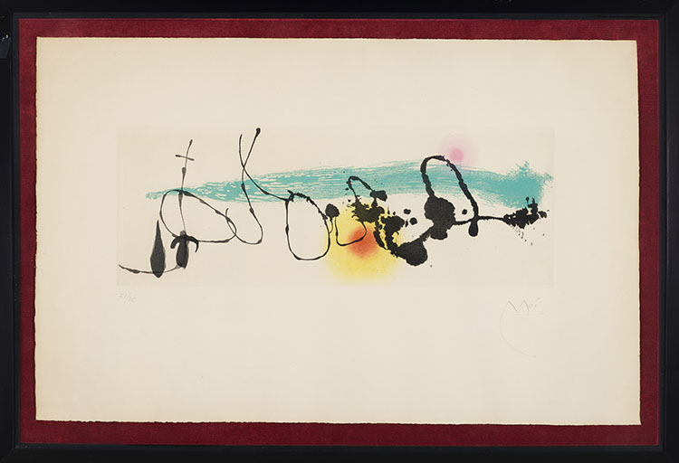 Soleil Noyé I by Joan Miró