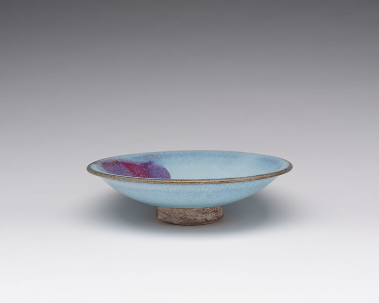 A Chinese Purple-Splashed Jun Dish, Ming Dynasty by  Chinese Art