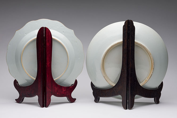 Two Chinese Export Famille Rose Dishes, 18th/19th Century by  Chinese Art