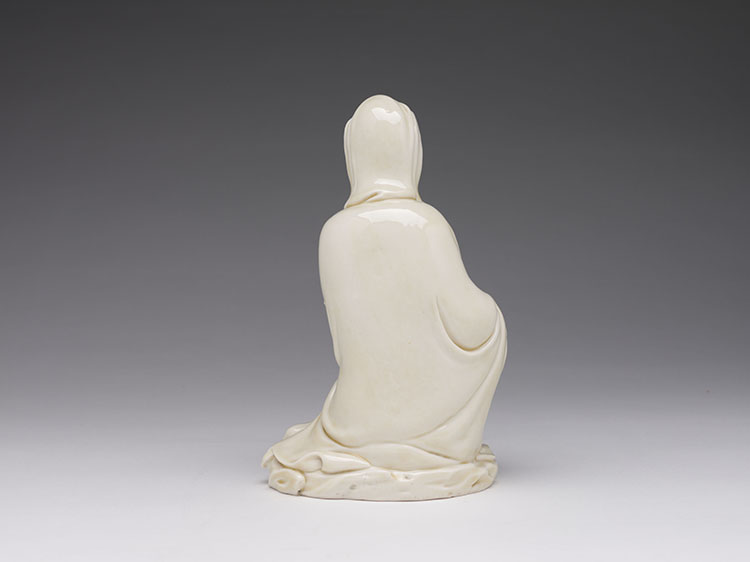 A Chinese Blanc-de-Chine Figure of Guanyin, 18th Century by  Chinese Art