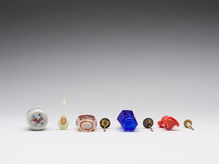 A Group of Chinese Snuff Bottles, 19th Century by  Chinese Art