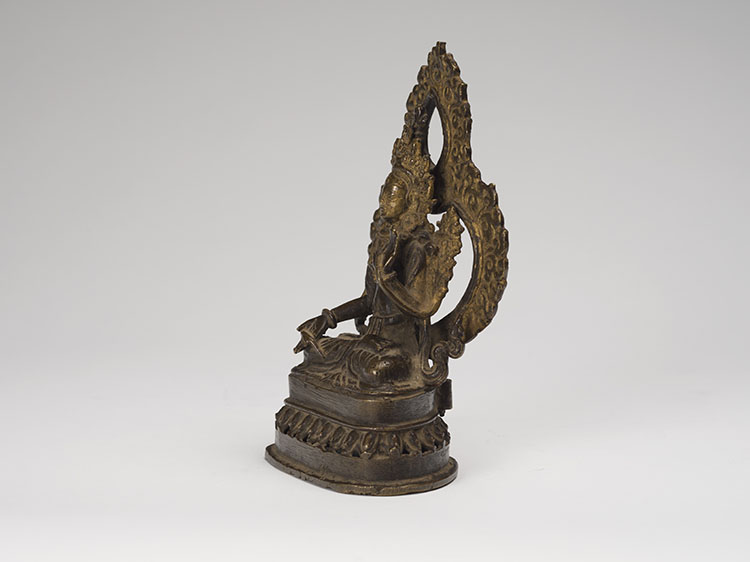 A Nepalese Bronze Seated Figure of Tara, 17th/18th Century by  Nepalese Art