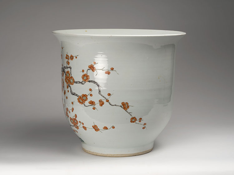 A Large Chinese Famille Rose 'Prunus Blossom' Planter, Republican Period (1911-1949) by  Chinese Art