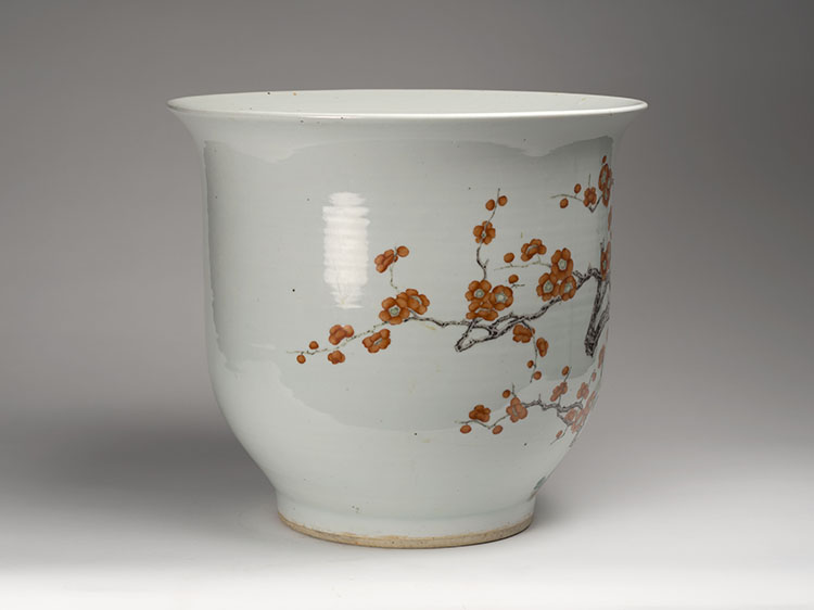 A Large Chinese Famille Rose 'Prunus Blossom' Planter, Republican Period (1911-1949) by  Chinese Art