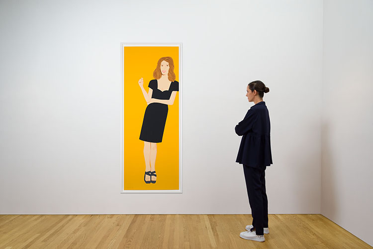 Cecily (from Black Dress) by Alex Katz